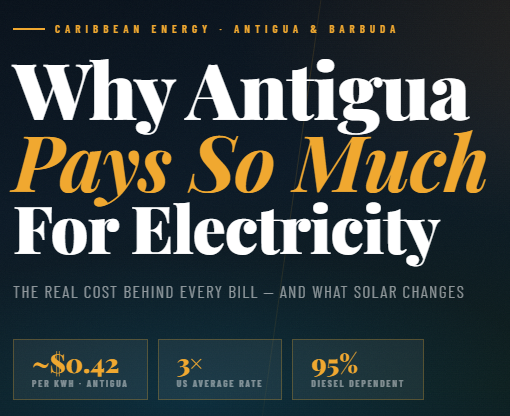 Why Antigua Pays Some of the Highest Electricity Rates in the Caribbean